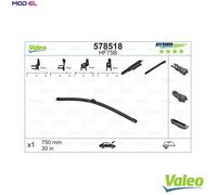 VALEO 578518 Wiper blade
