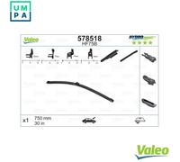 WIPER BLADE 578518 FOR FORD TRANSIT/CONNECT/V408/Box/Body/MPV/Wagon S-MAX 1.0L
