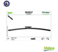 VALEOCanopy Wiper - CAN37 - Flat Wiper Blade Made from Natural And Recycled Materials - Front - Length: 18 inches/450mm - (Wiper Blade 1) - 583937