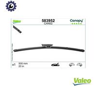 Valeo 583952 Wiper Blade Passenger Side Fits Citroën Fiat Mercedes-Benz Nissan