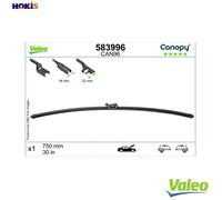 Valeo Wiper Blade CAN96 Flat Front 750 mm (30 in) - Natural & Recycled - 583996