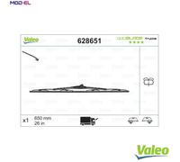 WIPER BLADE 628651 FOR RENAULT TRUCKS VOLVO DTI5-122HP/122HN 5.1L 4cyl D 6.2L FE