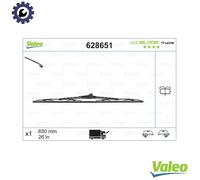 WIPER BLADE 628651 FOR RENAULT TRUCKS VOLVO DTI5-122HP/122HN 5.1L 4cyl D 6.2L FE