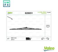 WIPER BLADE 628651 FOR RENAULT TRUCKS VOLVO DTI5-122HP/122HN 5.1L 4cyl D 6.2L FE