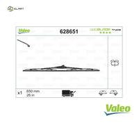WIPER BLADE 628651 FOR RENAULT TRUCKS VOLVO DTI5-122HP/122HN 5.1L 4cyl D 6.2L FE