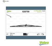 Valeo Wiper Blade 628700 – Fits Ford Australia Transit 2.4L, MAN SD 11.413 (1975-1986)