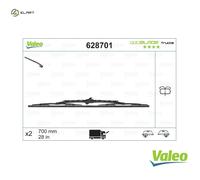 WIPER BLADE 628701 FOR SCANIA L,P,G,R,S/-/series 4 P,G,R,T MERCEDES-BENZ 8.9L