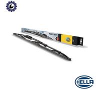 HELLA 9XW 184 107-241 Heavy Duty Wiper Blade - HD60C - Bracket Wiper Blade - for Left-Hand/Right-Hand Drive Vehicles - 24 Inch - 600 mm - Front - Quantity: 1