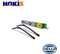 HELLA 9XW 358 164-131 Easy Set OE Wiper Blade - SetOE6548 - Flat Wiper Blade - for Left-Hand Drive Vehicles - 650/475 mm - 26/19 Inch - Front - Quantity: 2