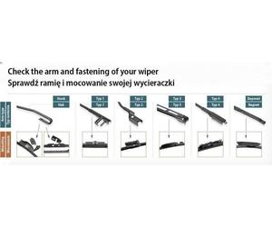 Wiper Blade DENSO DF-025 VW CRAFTER 30-50 Van (2E_) 2 2011-2016