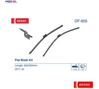 Denso Wiper Blade DF-005 – Universal Fit for Abarth, Fiat, Ford, Renault