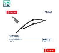 DENSO DF-007 Flat Wiper Blades Kit of 2