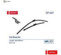 DENSO DF-007 Flat Wiper Blades Kit of 2