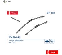 DENSO DF-029 Wiper Blade, universal for ,MERCEDES-BENZ,RENAULT