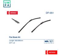 Denso Wiper Blade DF-051 – for Fiat Grande/Punto, Linea, Abarth & Chevrolet 0.9L/1.2L