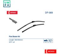 Denso Wiper Blade DF-089 - Fits Dacia Duster (2013-2018), Lada, Renault