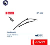 DENSO Wiper blade DF-095 700/400 Flat wiper blade for left-hand drive vehicles VOLKSWAGEN: Sharan II, Touran II, Golf Sportsvan, PEUGEOT: 5008 II