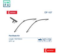 Denso Wiper Blade DF-107 – Universal for Ford, SEAT, VW (Sharan, Touran, Galaxy I, Alhambra)