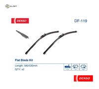 WIPER BLADE DF-119 FOR SMART FORTWO/Cabrio/HATCH/PEQUENO M132.930/910 1.0L 3cyl