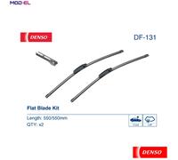 Denso Wiper Blade DF-131 – Fits Seat, Audi A4/S4, A6/S6 Allroad, Mercedes-Benz CLK 2.0L 4cyl