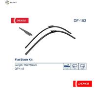 Denso Wiper Blade (Flat) 750/750Mm DF-153