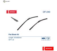 Wiper Blade Passenger Side Driver Side Fits Bmw Mercedes-Benz Denso Df240