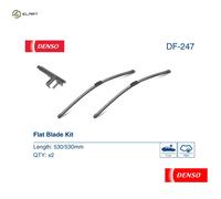 WIPER BLADE DF-247 FOR SKODA VW BWW/BSS 2.0L AZM 2.0L AWT 1.8L AVB/AVF 1.9L 6cyl