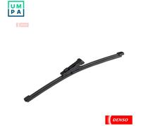 DENSO Flat Rear Window Wiper Blade DF329-250mm - Premium All Season Replacement Windscreen Wipers - Pinch RR2 Arm - LHD/RHD