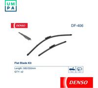 WIPER BLADE DF-406 FOR NISSAN JUKE HR16DE 1.6L MR16DDT 1.6L HRA2DDT 1.2L 4cyl