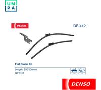 WIPER BLADE DF-412 FOR LAND ROVER RANGE/EVOQUE PORSCHE CAYENNE VW TOUAREG 2.0L