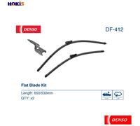 Denso Wiper Blade DF-412 - Universal, fits VW Tiguan, Land Rover, Porsche, Touareg