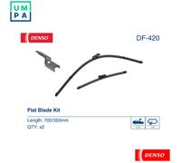 Denso Wiper Blade DF-420 for Ford 1.0L (Q0JA/SFJP/SFJJ/Y7JA/SFJN/SFJH/SFJF/SFJE/SFJK)