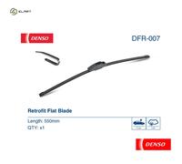 Denso Passenger Side Wiper Blade 550mm For LHD RHD Mercedes Opel Vauxhall DFR007