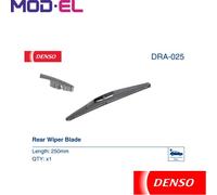 WIPER BLADE DRA-025 FOR MITSUBISHI ASX/Van CITROËN C4AIRCROSS SUZUKI 1.6L 4cyl