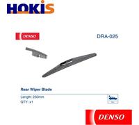 WIPER BLADE DRA-025 FOR MITSUBISHI ASX/Van CITROËN C4AIRCROSS SUZUKI 1.6L 4cyl