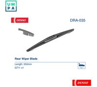 Rear Wiper Blade fits MITSUBISHI LANCER Mk8 2008 on Denso MR339997 MR472983 New