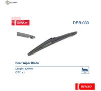 Rear Wiper Blade DRB-030 Denso 1612434780 8524287401 8524297401 BJT667330 New
