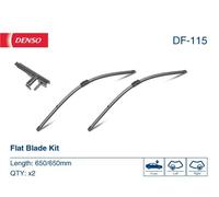 Denso Passenger Side Driver Side Wiper Blade Fits Mercedes-Benz Porsche VW DF115