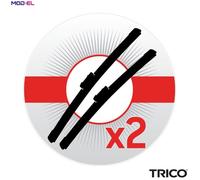Trico Exact Fit Wipers - Beam Blade | Length:700/600MM | Set of Front Wipers for Citroën C4: Coupe (LA)/ I Hatchback Van (LR)/ I (LC)/ I Saloon | Peugeot 307 CC (3B)