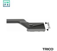 Trico Exact Fit Wipers - Beam Blade | Length:750/750MM | Set of Front Wipers for VW ID.3 | Ford: Focus III Hatchback/Estate/Saloon/Estate Van/Hatchback Van, S-Max, Tourneo Connect, Transit Connect