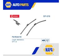 Wiper Blade fits AUDI Q7 4M, 4MB 3.0 Front 2015 on Windscreen Denso 4M1998002