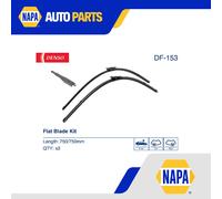 Wiper Blade fits FORD TRANSIT CONNECT 1.6D Front 2013 on Windscreen Denso New