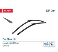 WIPER BLADE FITS: JAGUAR XF I SEDAN 3.0 D/5.0 KOMPRESSOR/2.2 D/3.0/4.2/4.2 KO