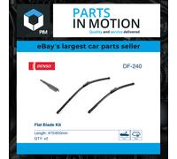 DENSO Flat Windscreen Wiper Blade - DF-240 -475/600mm - Pack of 2