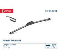 Wiper Blade fits NISSAN PRIMERA P12, WP12 Front Passenger Side/Left 2002 on New