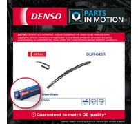 Wiper Blade fits SUBARU FORESTER SJ, SJ9, SJG Left 2.0 2.5 2.0D 2012 on Denso