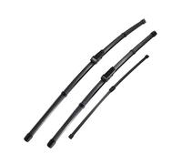 Wiper Blade For A4 B8 2009 2010 2011 2012 2013 2014 2015 2016 LHD Front Rear Wiper Blades Set Window Car Brushes 24"+20"+16" Clean Windows
