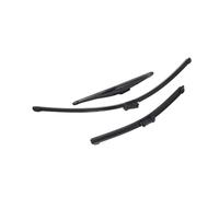 Wiper Blade For Fiat 500 500C 500L 2009-2023 3Pcs Front Rear Wiper Blades Set Windshield Windscreen Tailgate Window Brushes Wipers