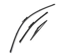 Wiper Blade For Fiat For Grande For Punto 2005-2011 For Evo 2009-2013 3Pcs/Set Windscreen Flat Wiper Blades Front Rear Set Windshield Wipers