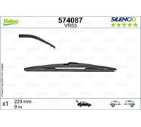574087 Silencio Original Equipment Rear Wiper Blade Single VR53 Window By Valeo